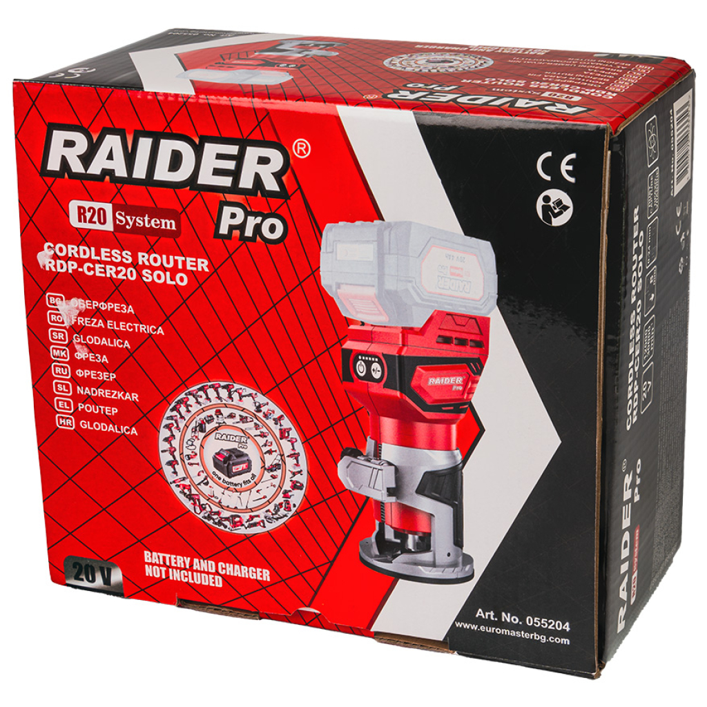 R20 Оберфреза 8mm 12000-30000min-1 RDP-CER20 R20