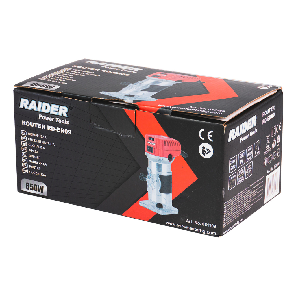 Оберфреза 650W 8mm 3000-28000min-1 RD-ER09