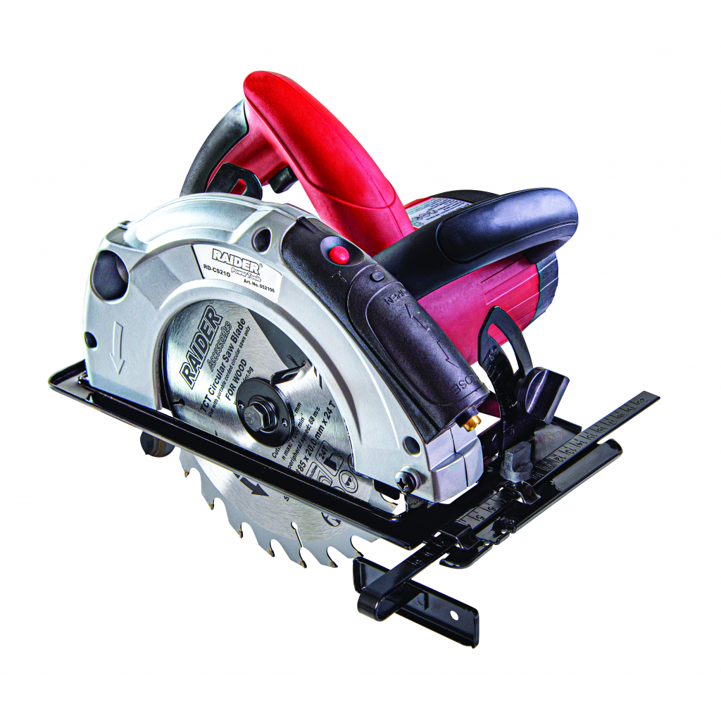 Циркуляр ръчен ø185mm 1300W лазер RD-CS21