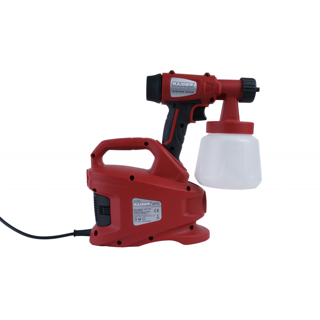 Пистолет за боя 600W ø2.5mm 900ml компресор RD-SGC06