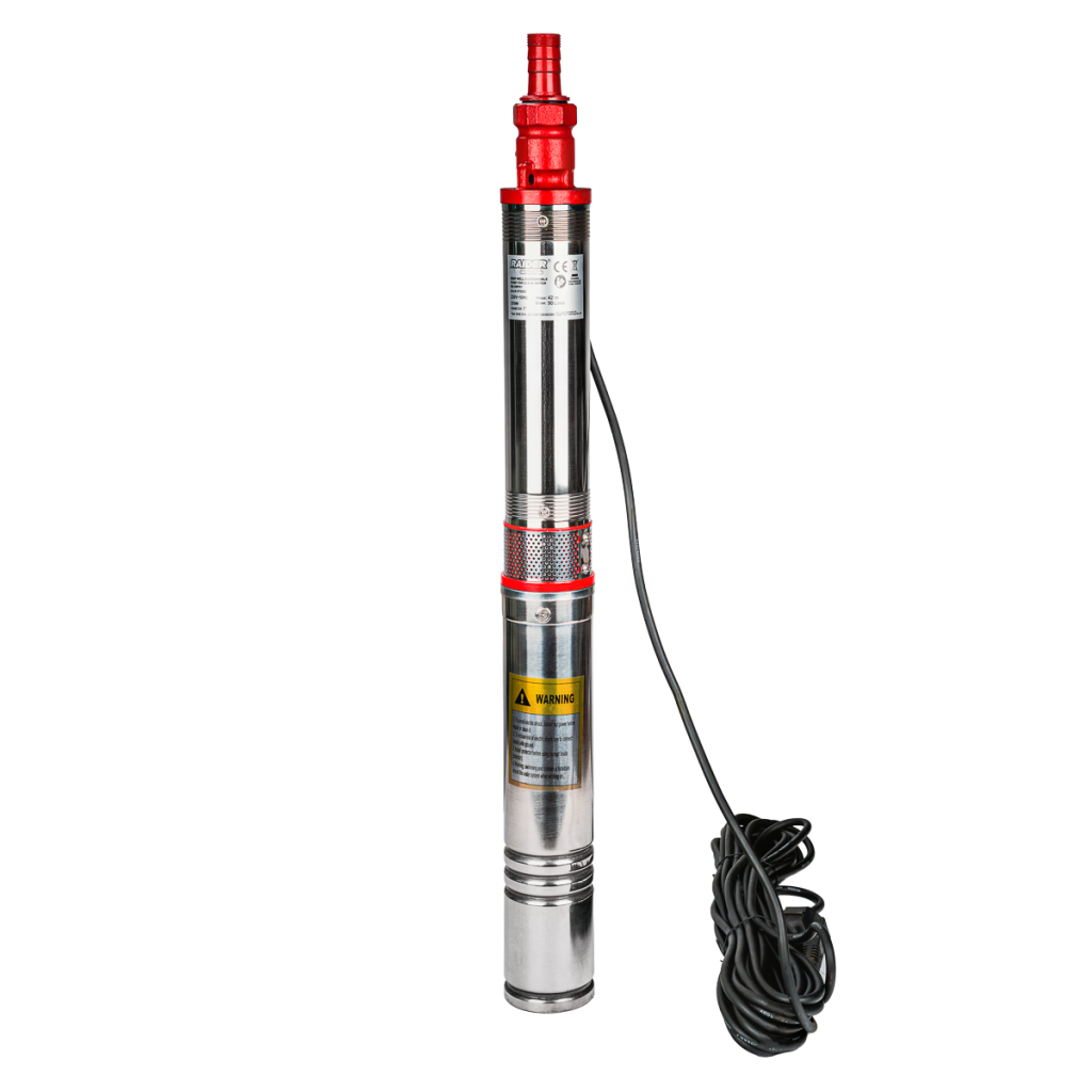 Помпа водна дълбочинна 370W 1" 90L/min 42m6T RD-3WP91