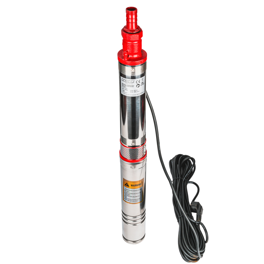 Помпа водна дълбочинна 370W 1" 90L/min 42m6T RD-3WP91