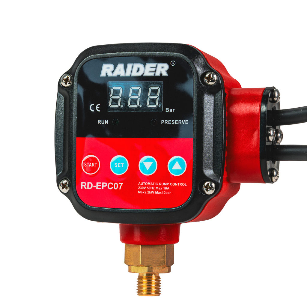 Пресостат електронен 2.2kW 1/4" 80°C Digital RD-EPC07