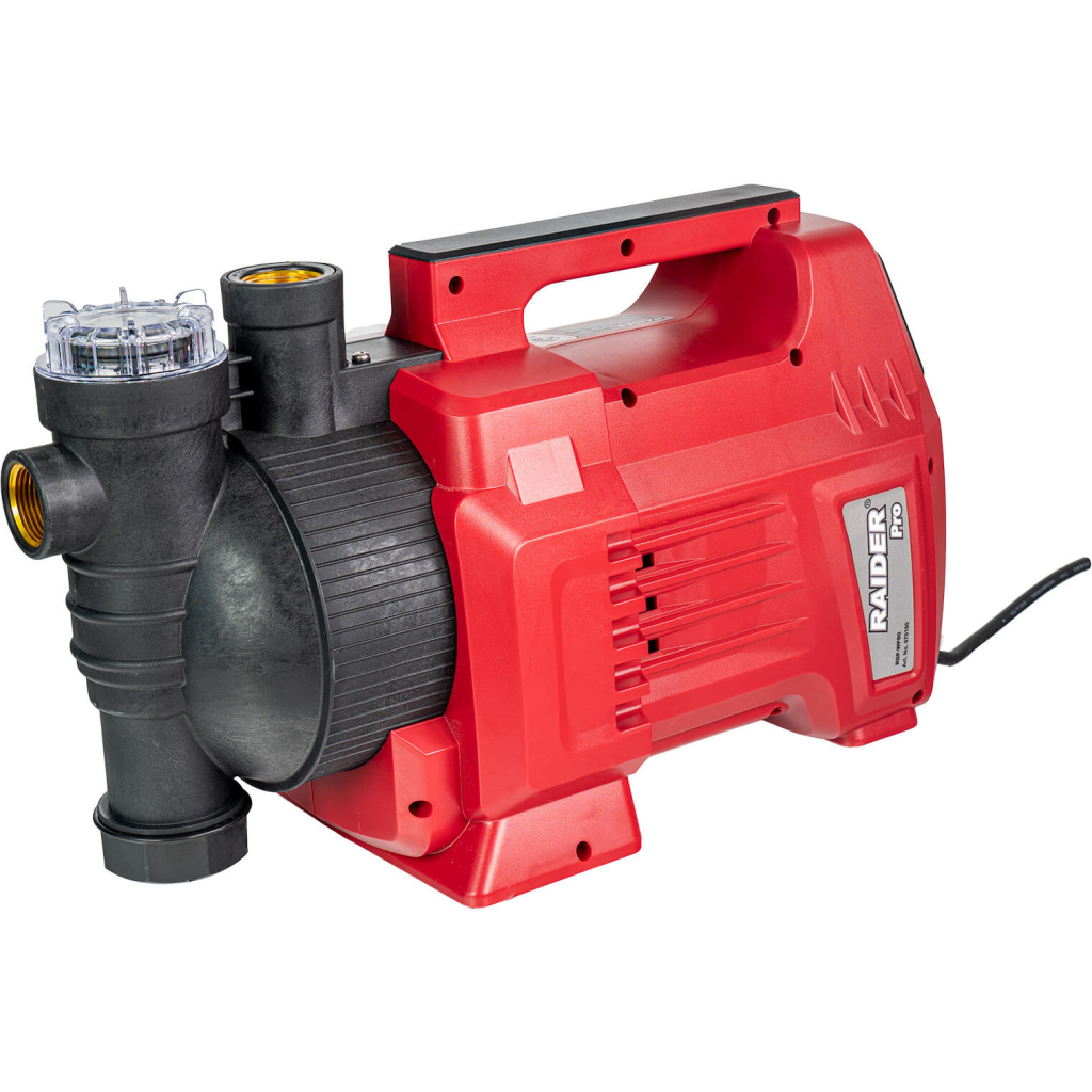 Помпа водна 1100W 1" 77L/min 45m воден филтър LCD RDP-WP80