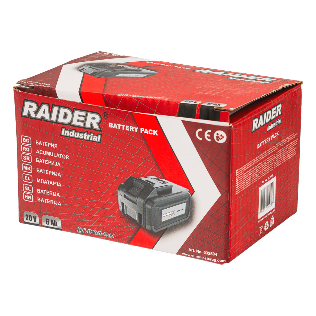 Батерия 20V 6Ah за RDI