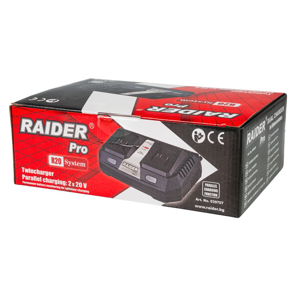 R20 Зарядно двойно за серията RDP-R20 System 2x3A
