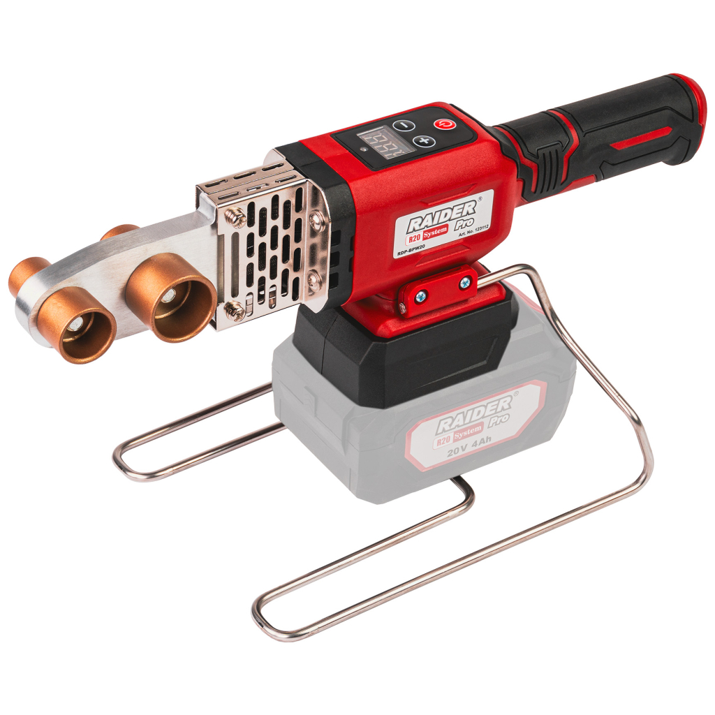 R20 Поялник за PP тръби 25-340°C Ø20-32mm без батерия RDP-BPW20