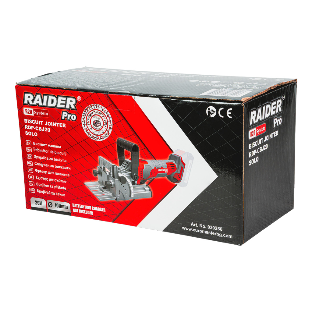 R20 Бисквит машина Ø100mm без батерия RDP-CBJ20