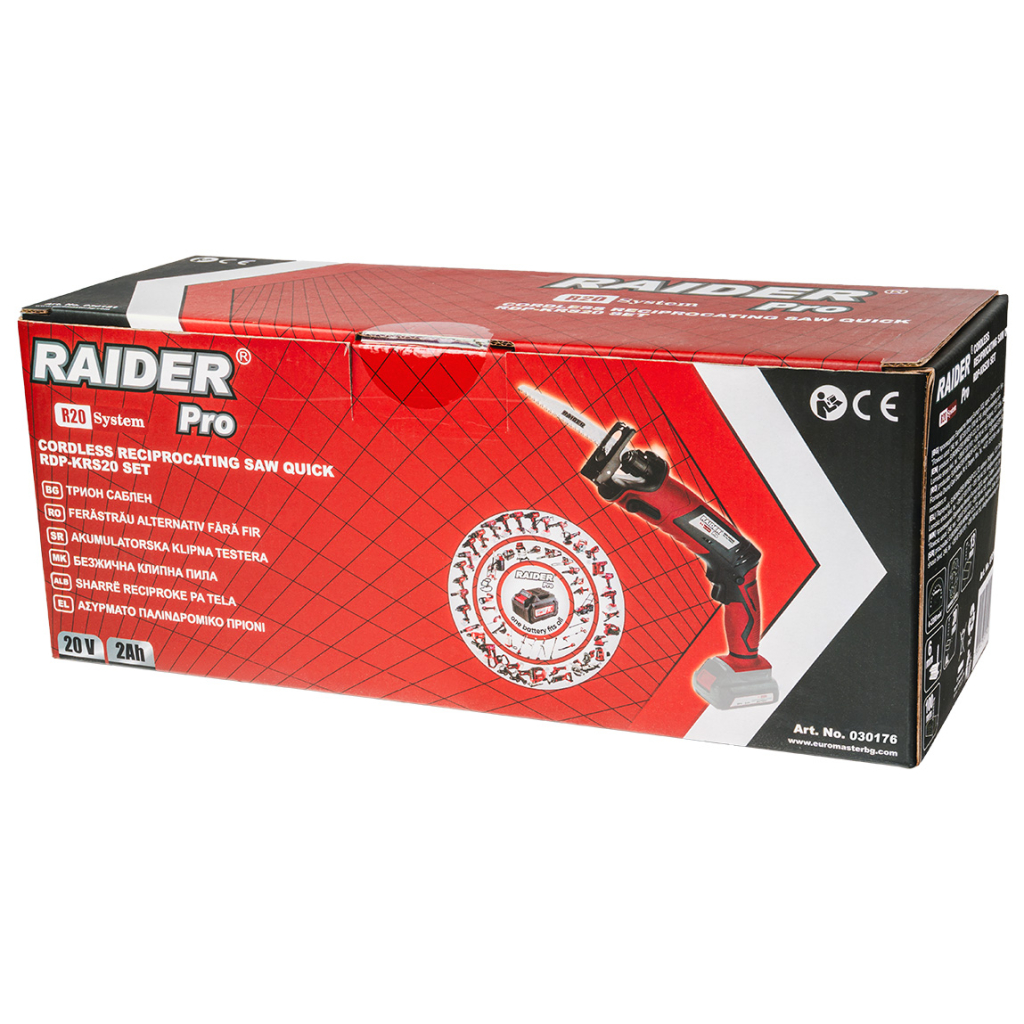 R20 Трион саблен quick без батерия RDP-KRS20