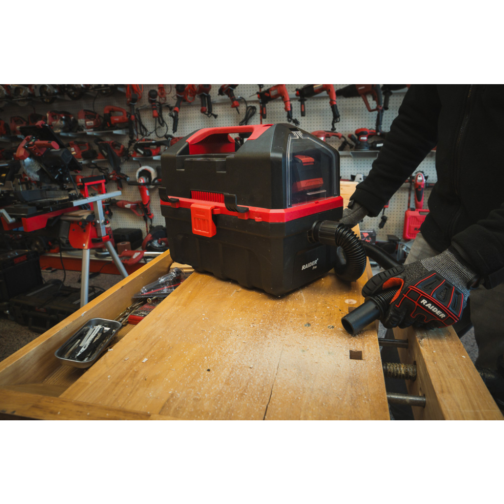 R20 Прахосмукачка безчеткова 10L хепа без батерия RDP-SDWCH20