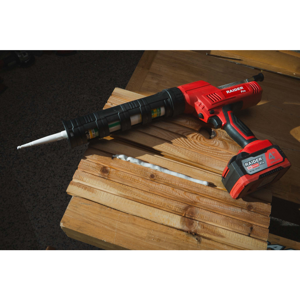 R20 Пистолет за силикон 310ml 3800N рег.обор. без батерия RDP-JCG20
