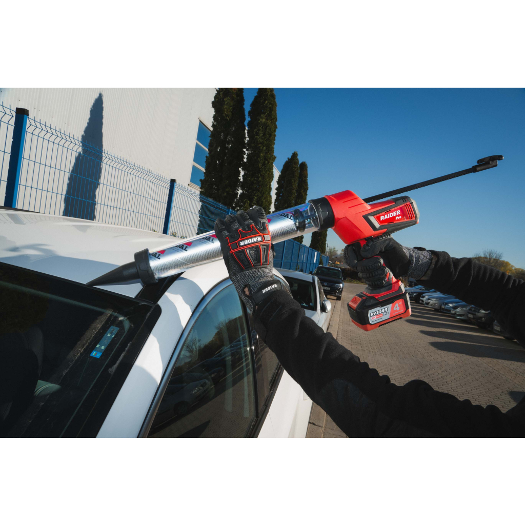 R20 Пистолет за силикон 600ml 4500N рег. об. без батерия RDP-CCG20