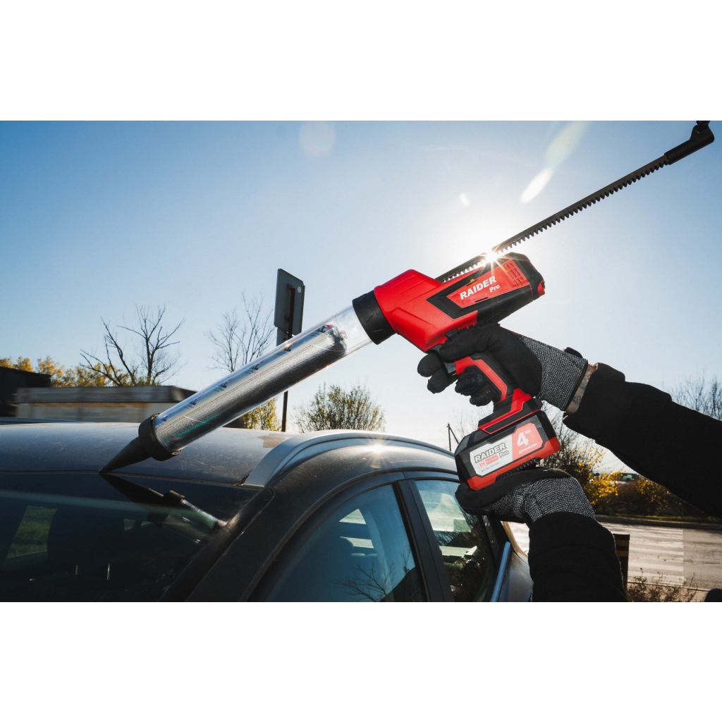 R20 Пистолет за силикон 600ml 4500N рег. об. без батерия RDP-CCG20