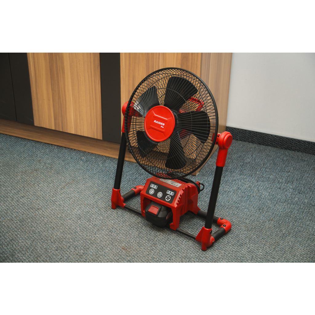 R20 Вентилатор акум. & 230V 300mm LED без батерия RDP-SWF20