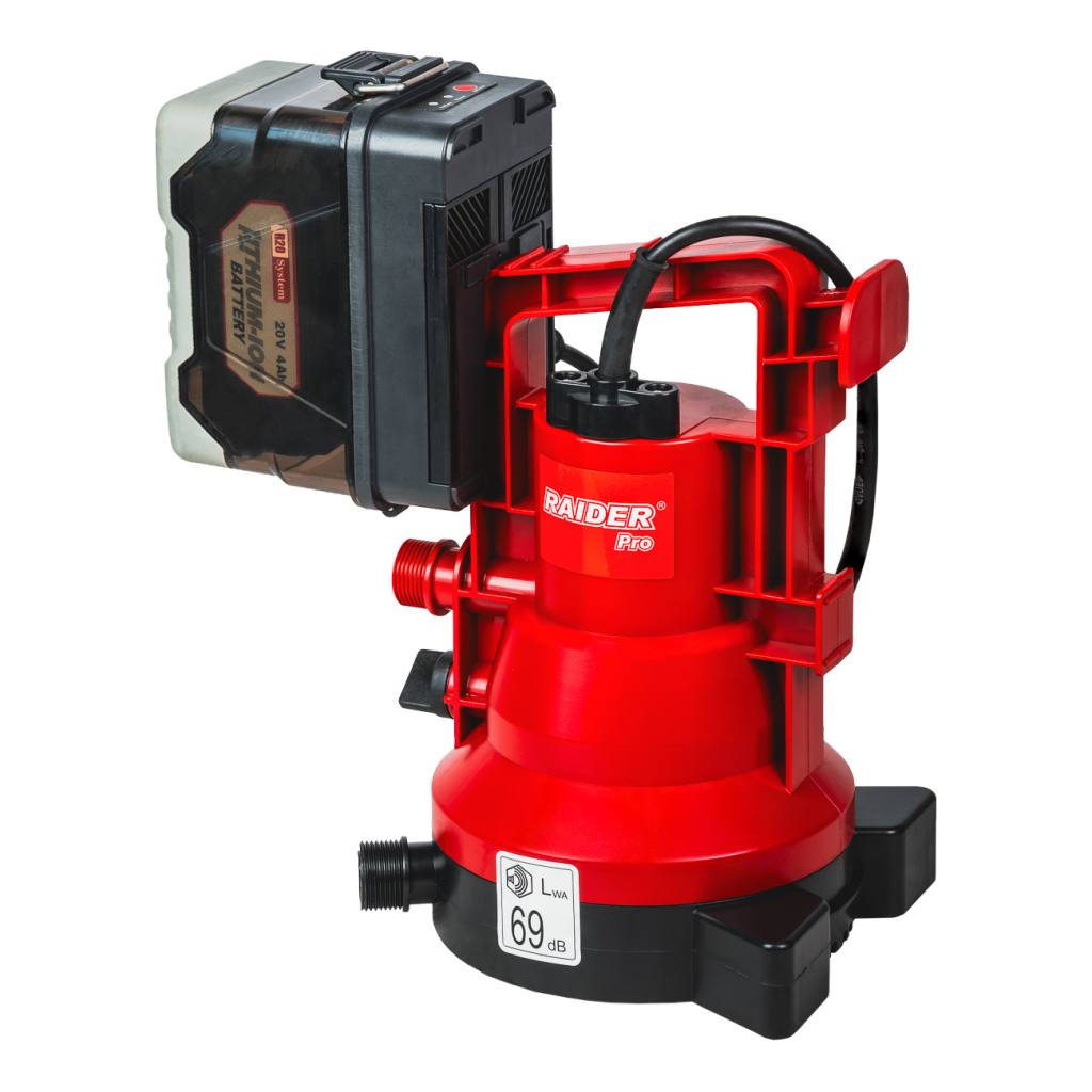 R20 Помпа 53L/min 10m без батерия RDP-CWP20