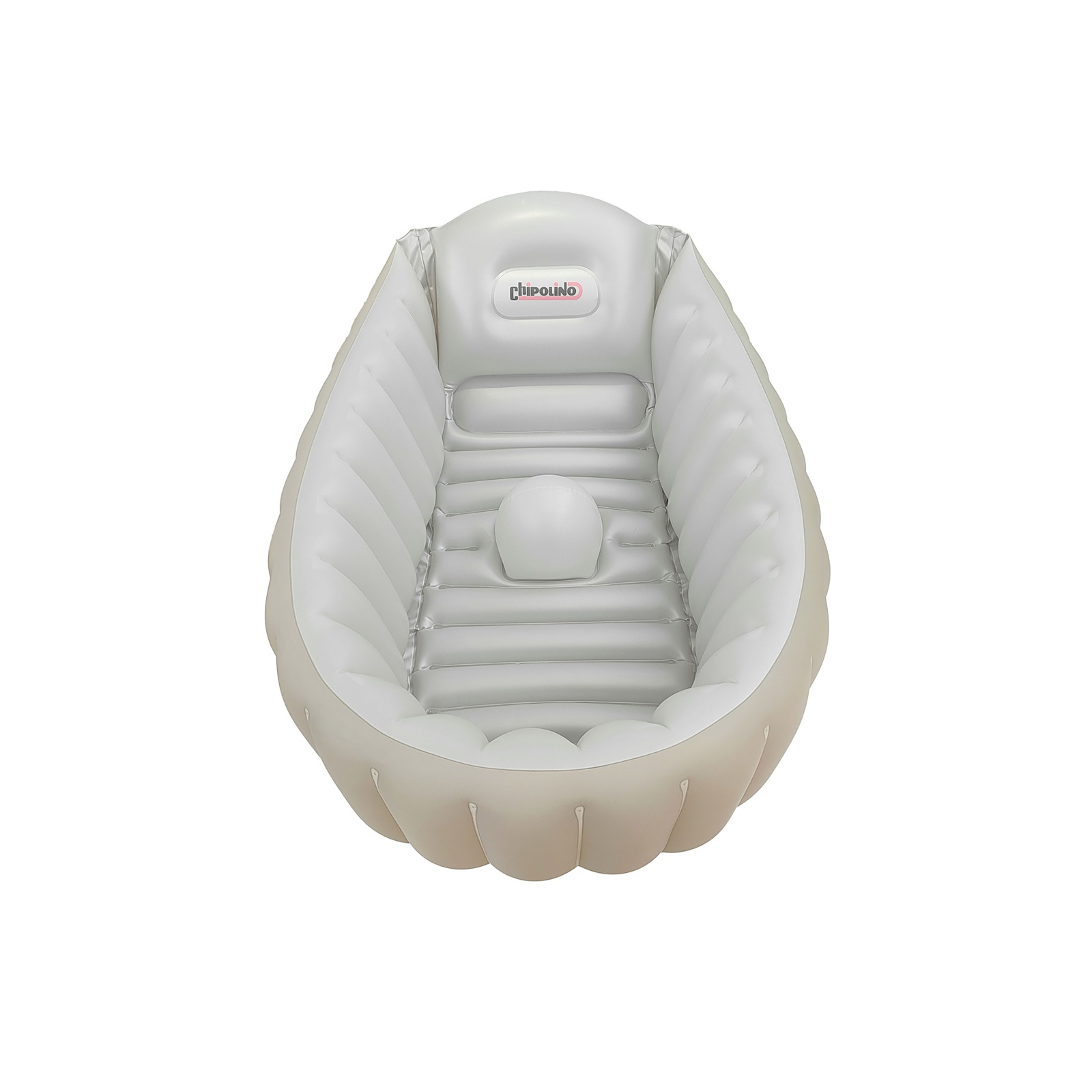Надуваема бебешка вана Chipolino Baby Cloud с помпа, лате