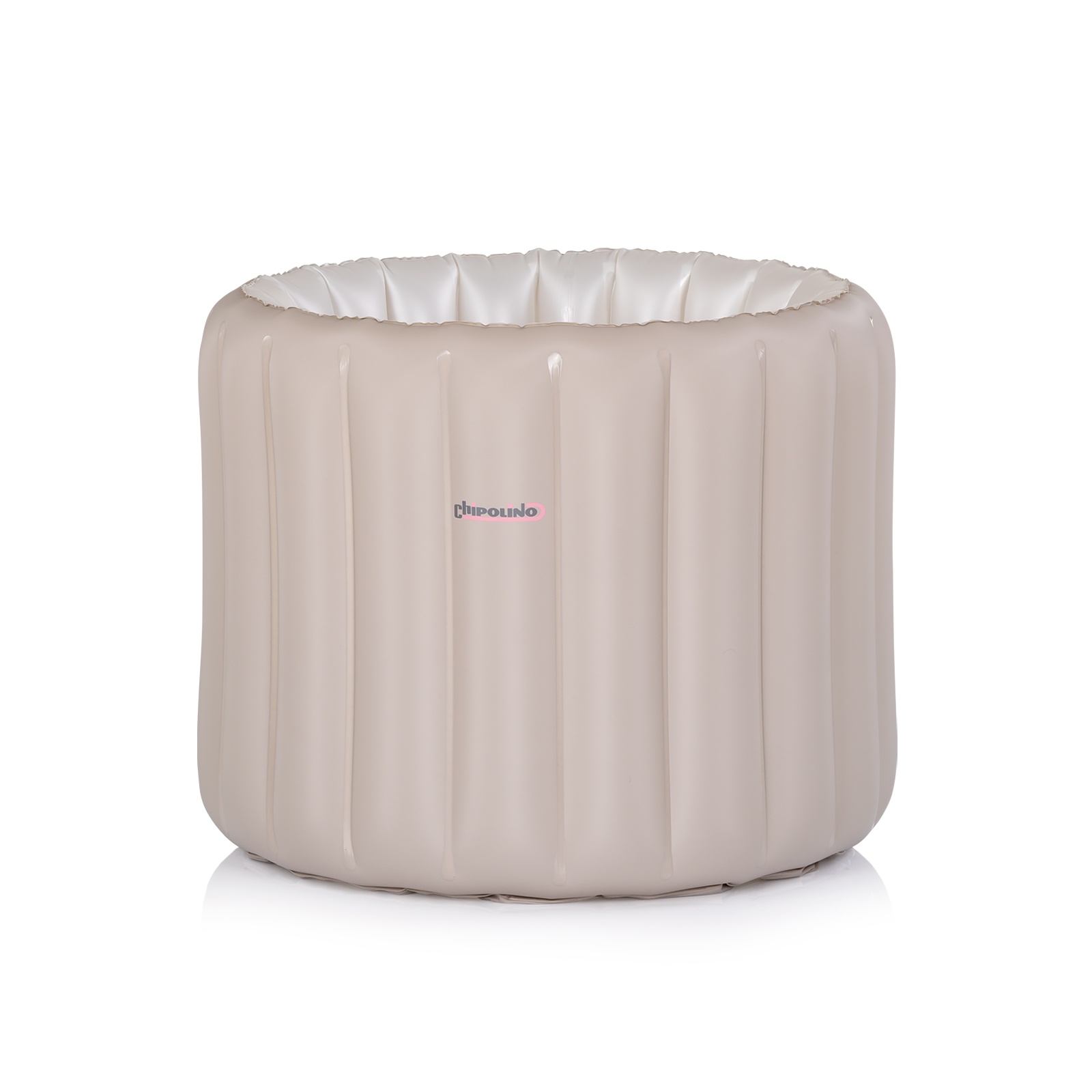 Надуваема вана със седалка Chipolino Bubble Nest с помпа, лате