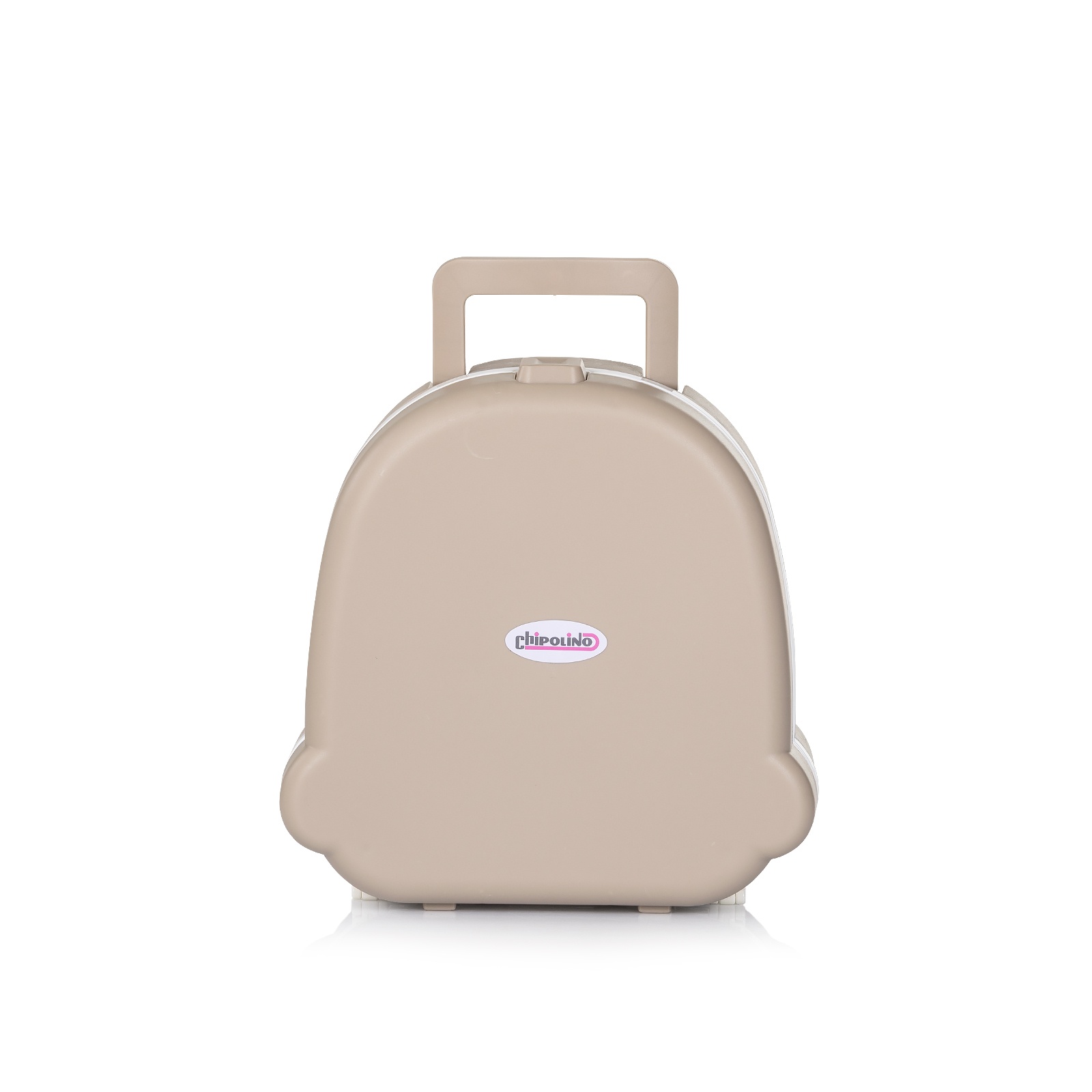 Сгъваемо гърне за пътуване Chipolino Potty to Go, беж — снимка 5