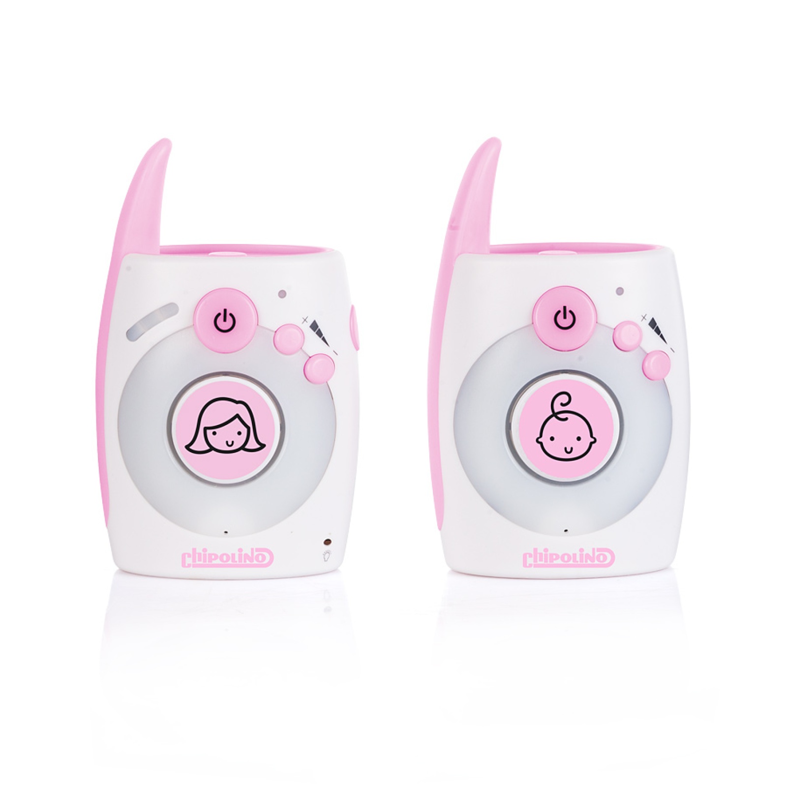 Дигитален бебефон Chipolino Астро 2,4 GHz, розов