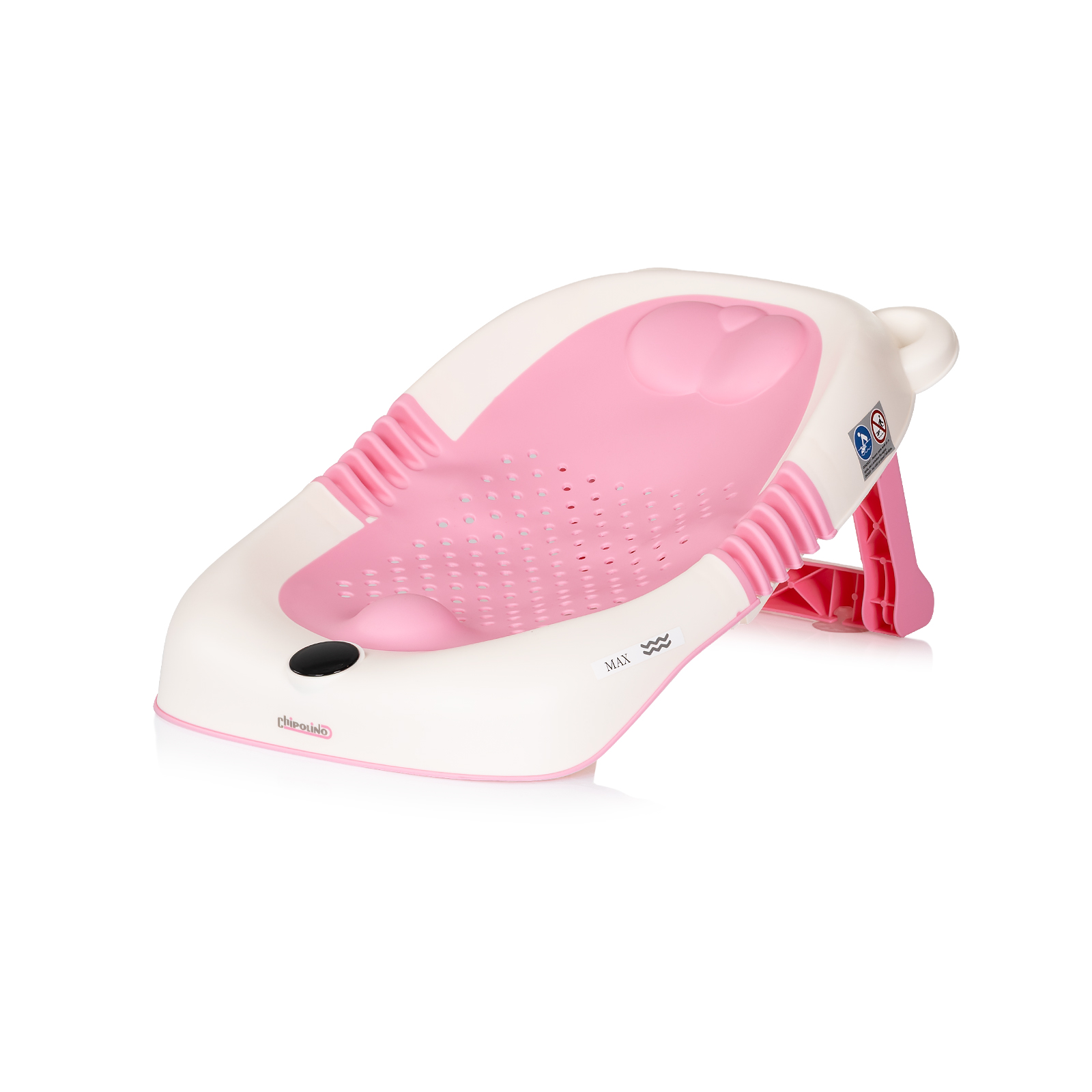 Сгъваема подложка за къпане Chipolino AquaSense, розова