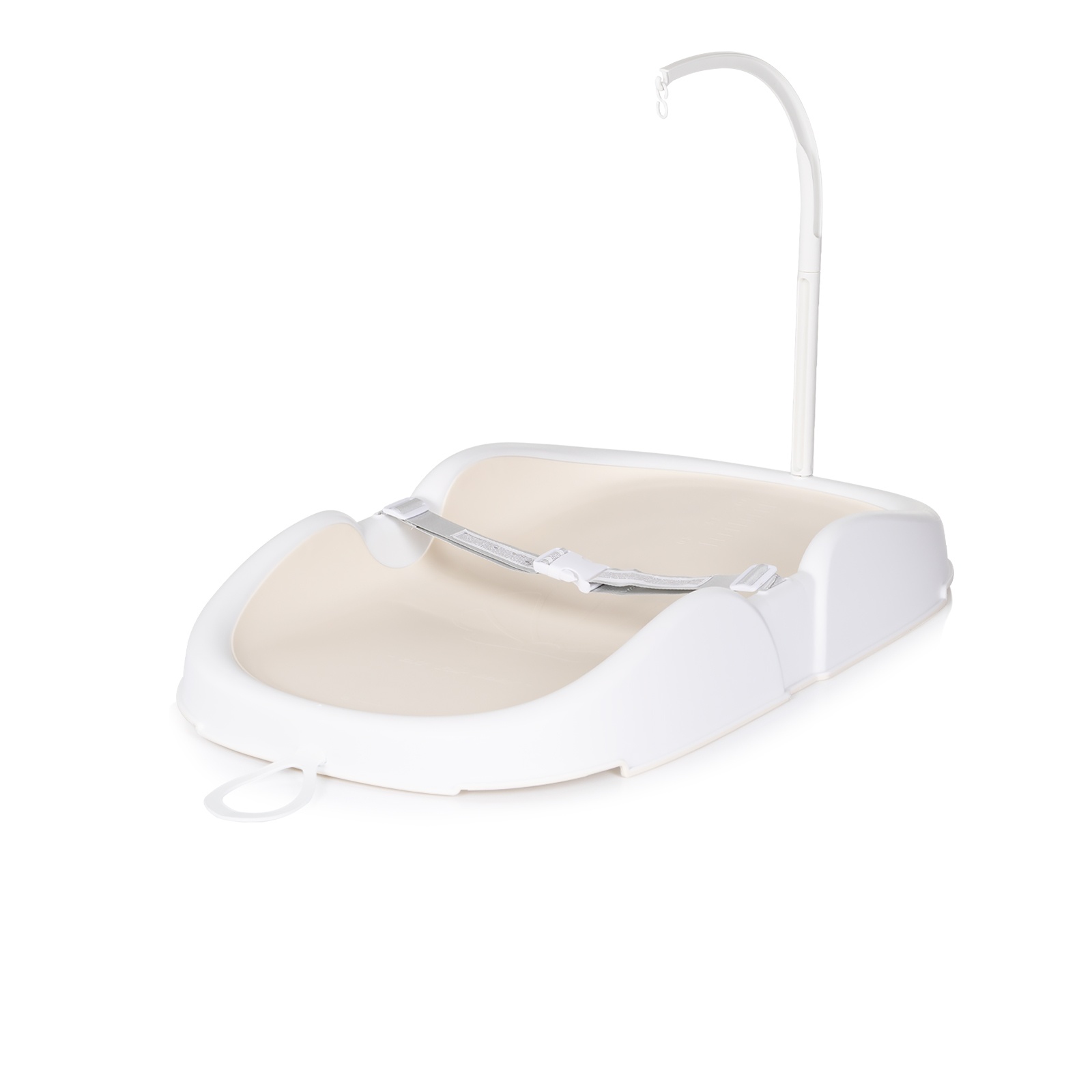 Подложка за повиване Chipolino Cocoon с арка за играчки, кашмир