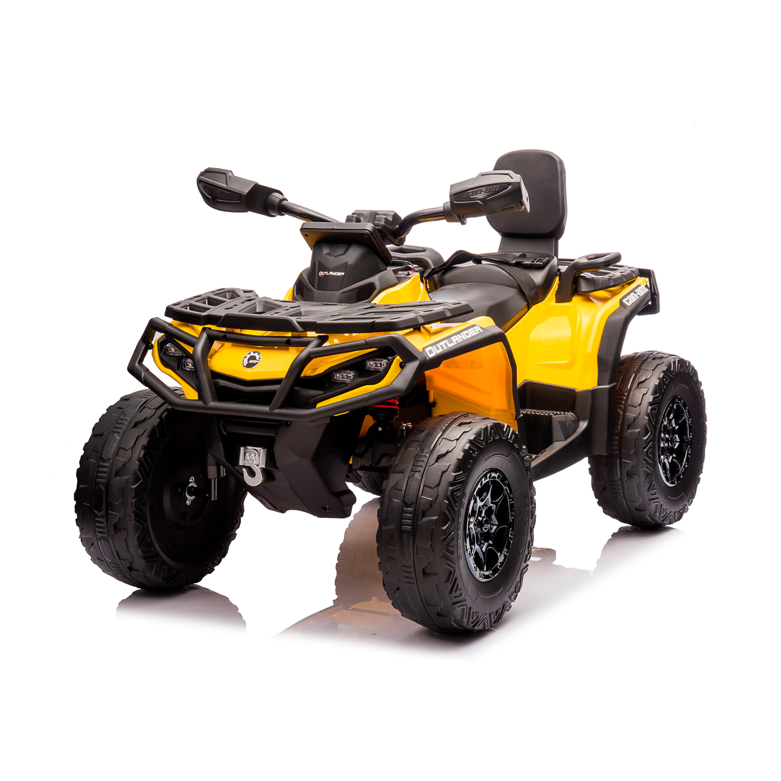 Акумулаторно ATV Chipolino Can-Am Outlander с EVA гуми, жълто