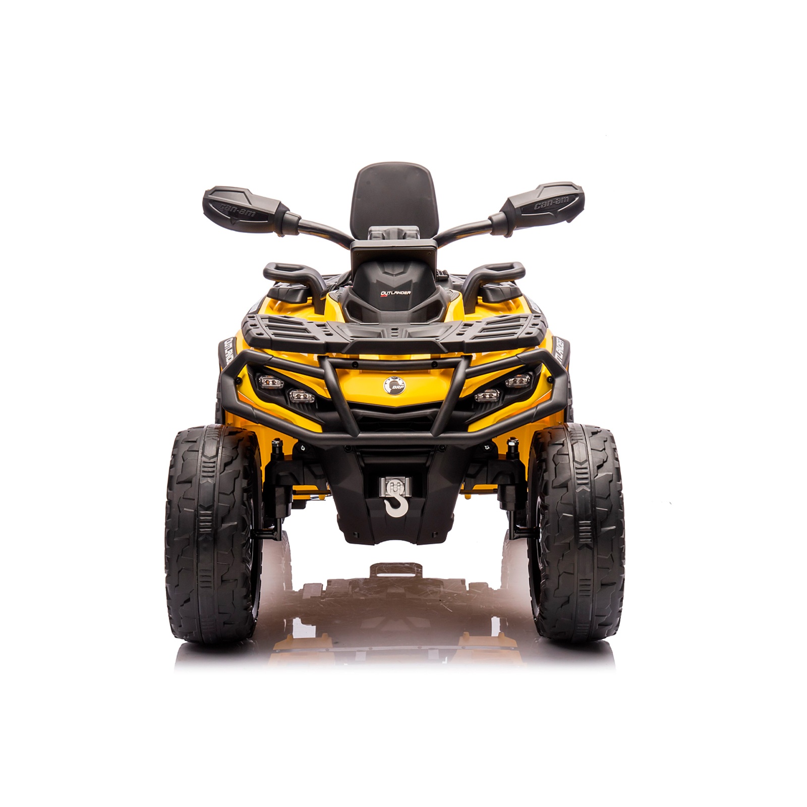 Акумулаторно ATV Chipolino Can-Am Outlander с EVA гуми, жълто — снимка 4