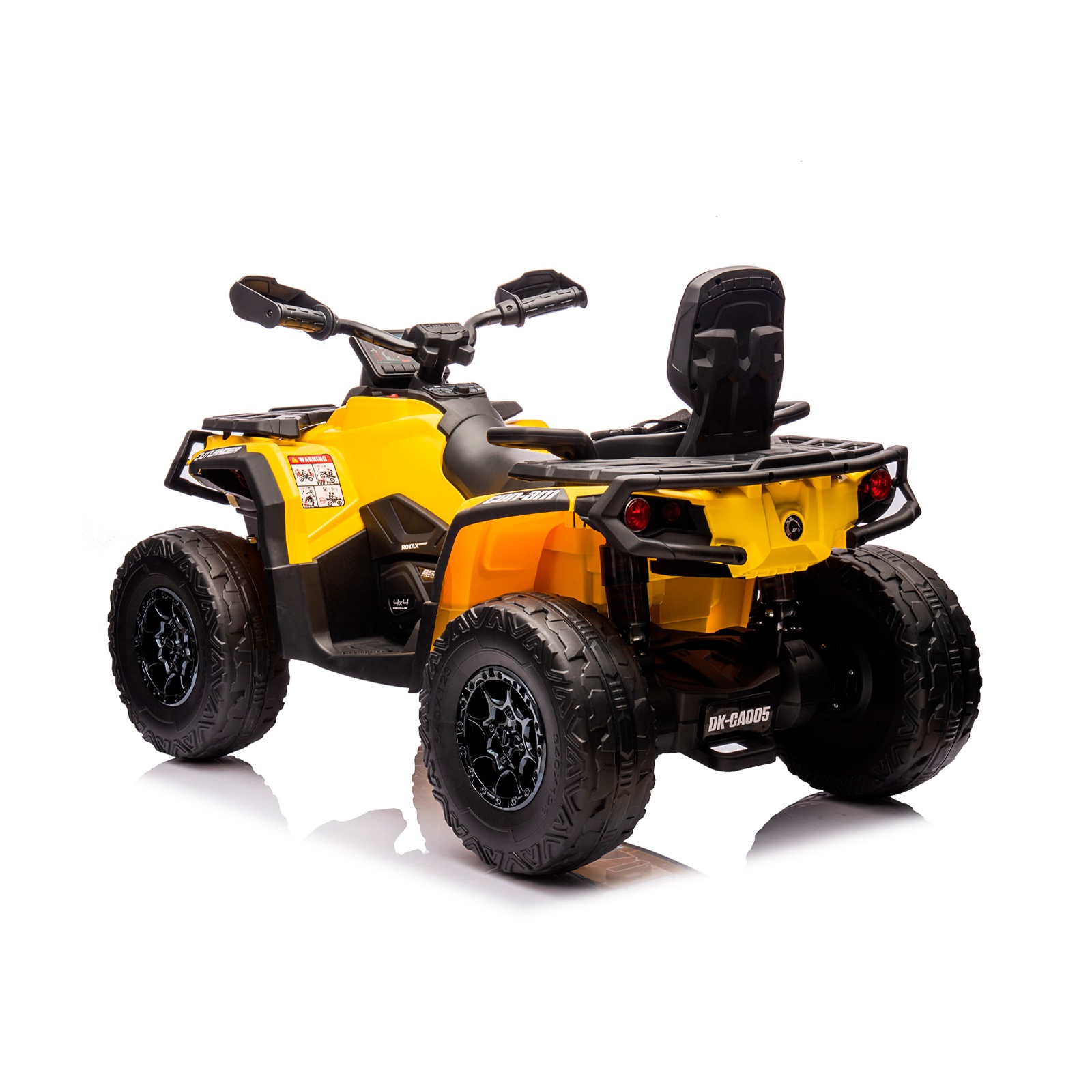 Акумулаторно ATV Chipolino Can-Am Outlander с EVA гуми, жълто — снимка 6