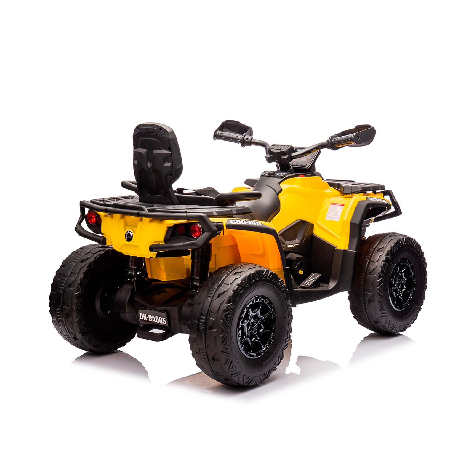 Акумулаторно ATV Chipolino Can-Am Outlander с EVA гуми, жълто — снимка 8