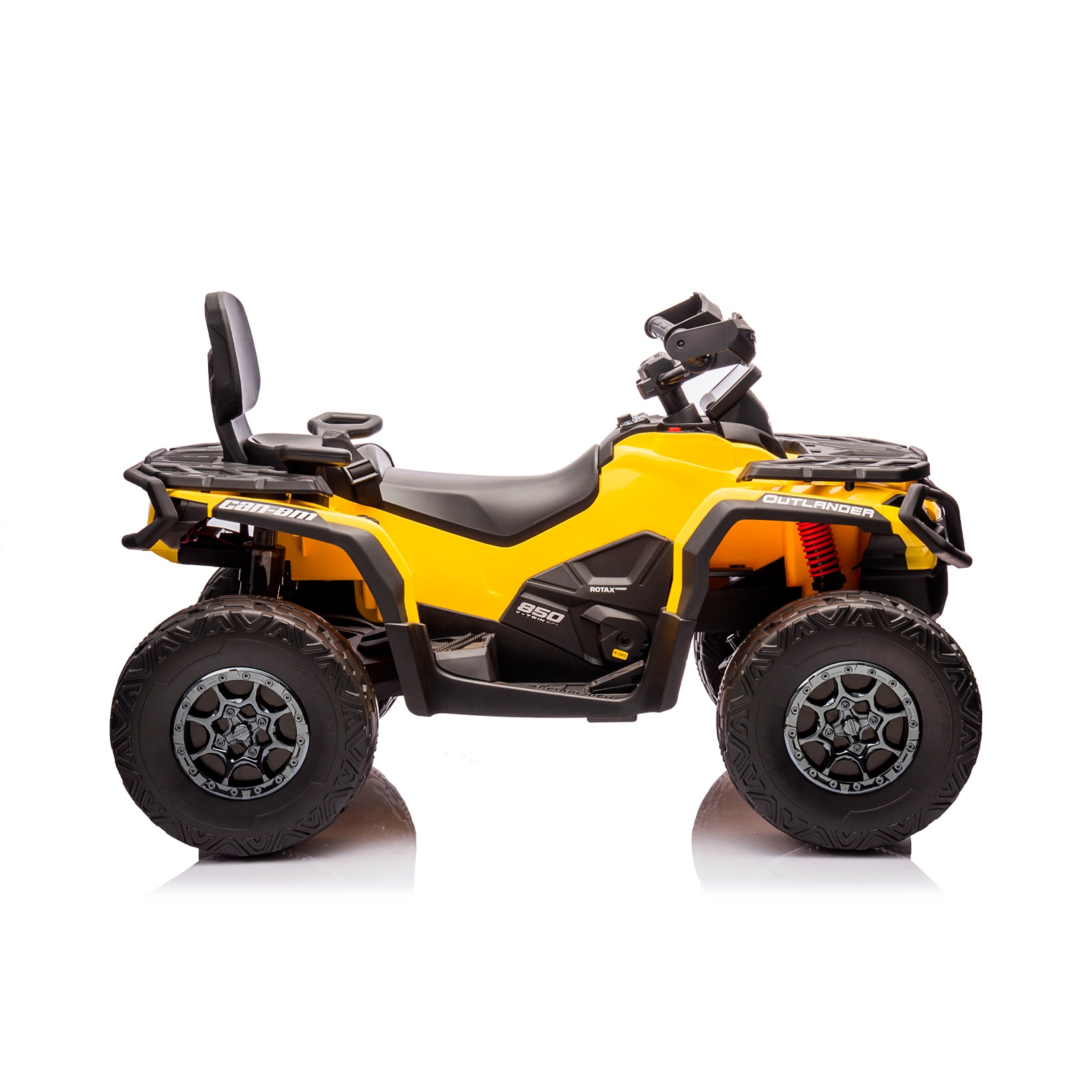 Акумулаторно ATV Chipolino Can-Am Outlander с EVA гуми, жълто — снимка 9