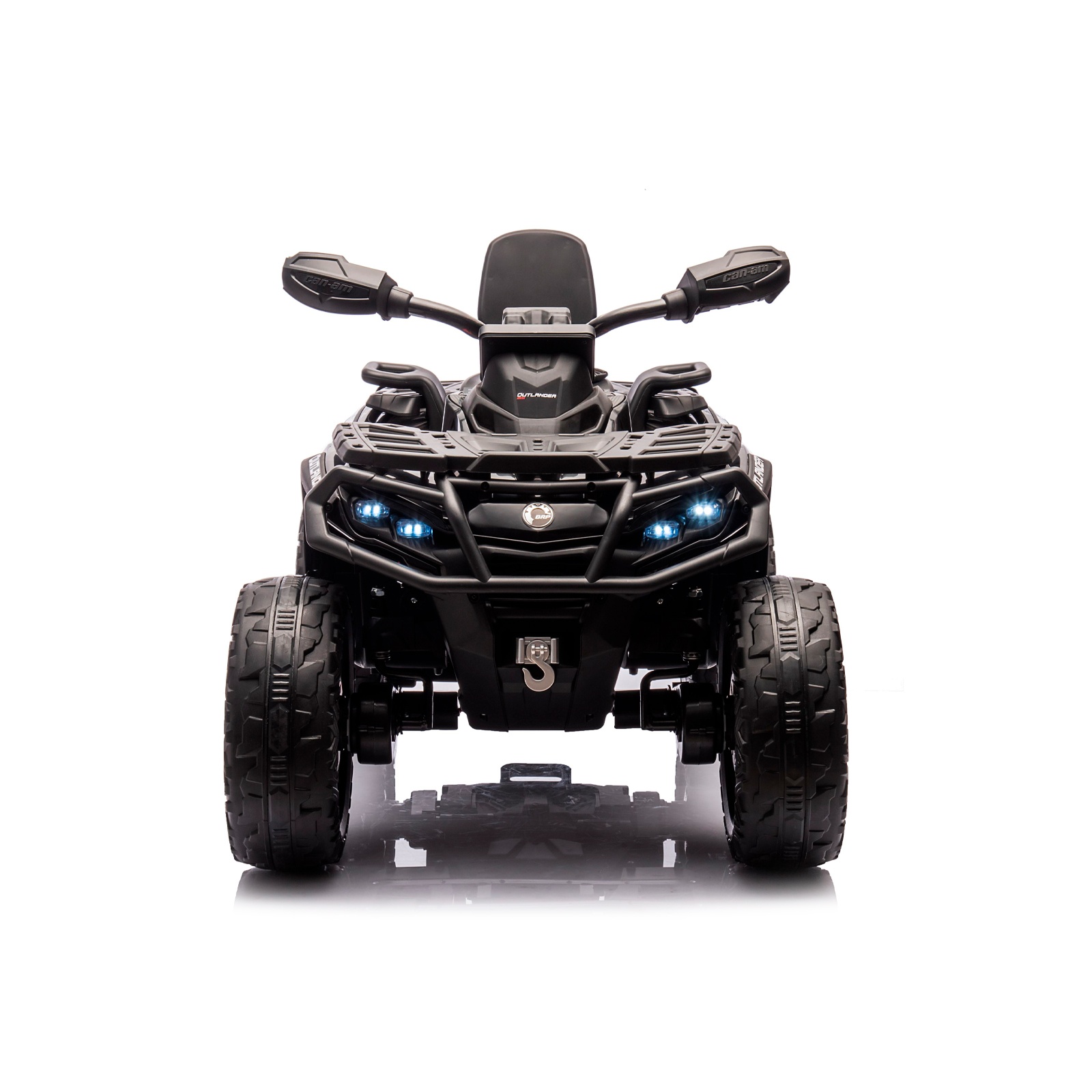 Акумулаторно ATV Chipolino Can-Am Outlander с EVA гуми, черно — снимка 3