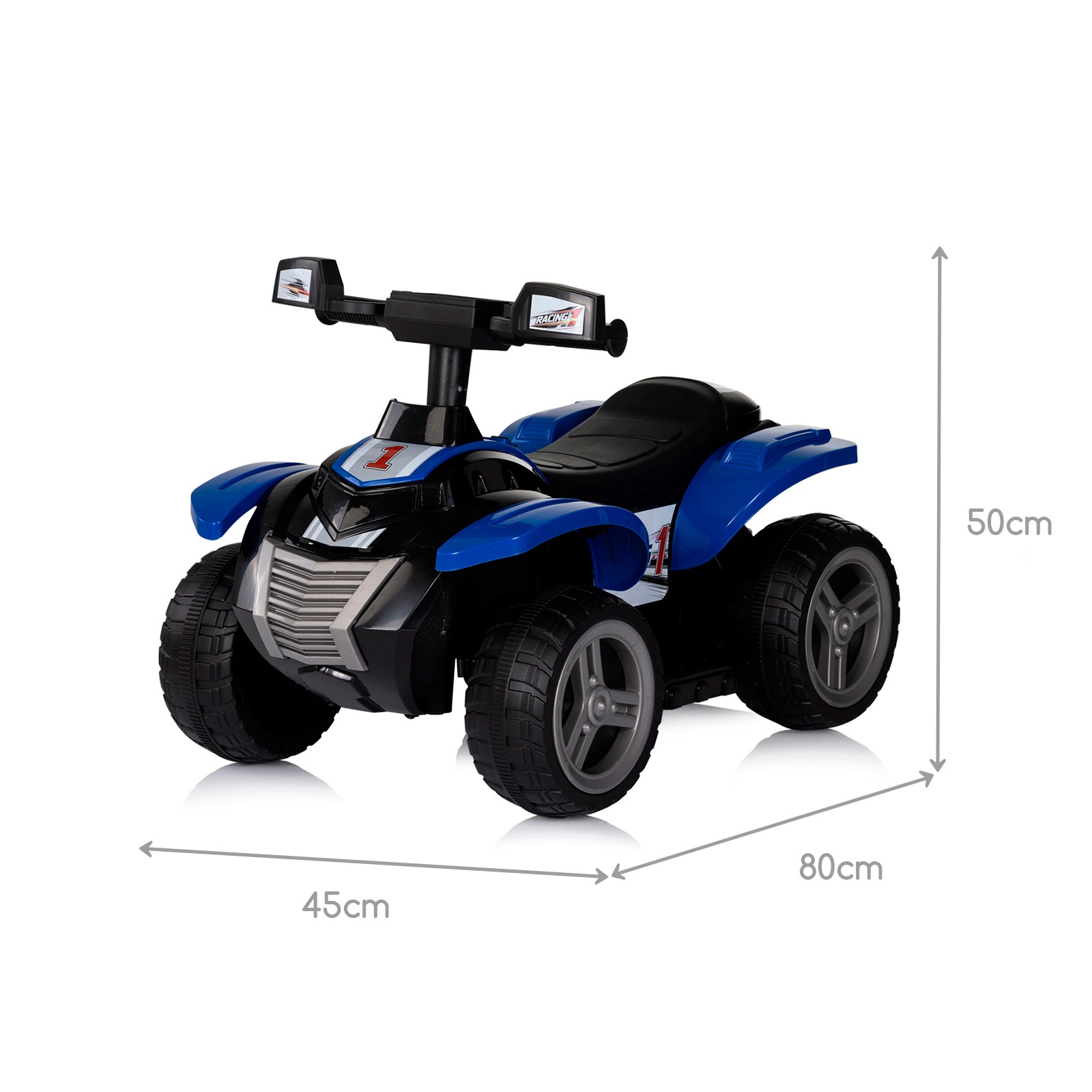 Акумулаторно ATV Chipolino Racing, синьо — снимка 10