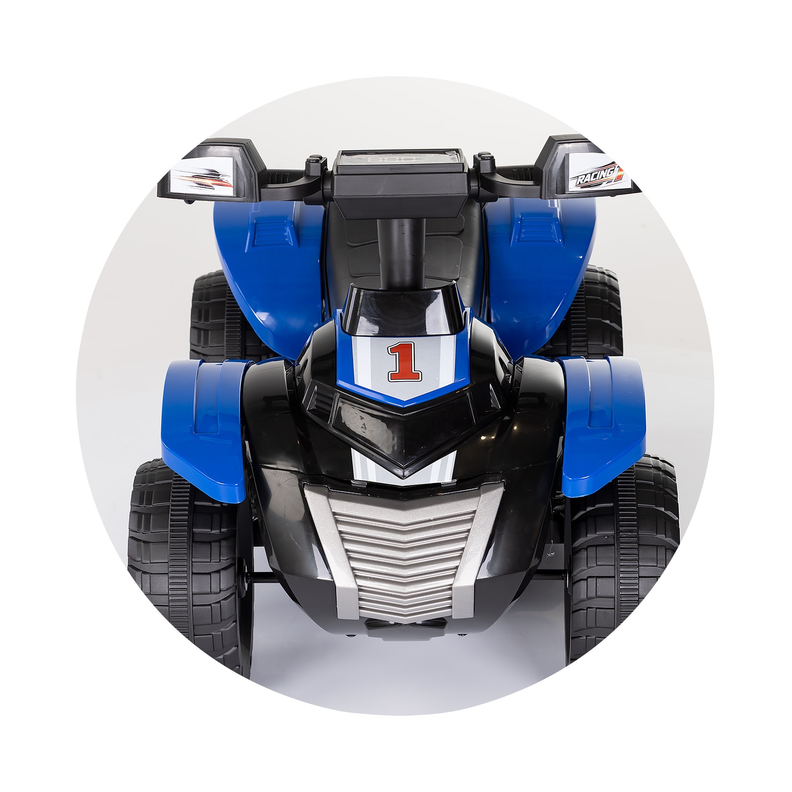 Акумулаторно ATV Chipolino Racing, синьо — снимка 4