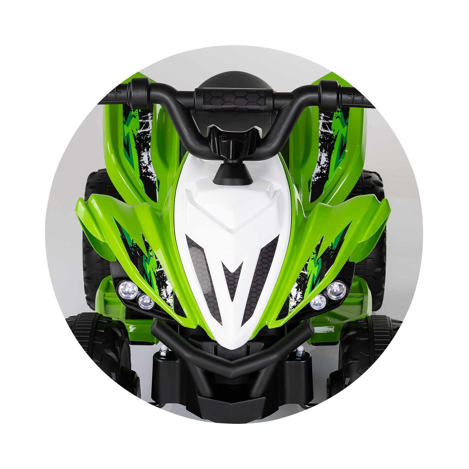 Акумулаторно бъги Chipolino Kids Rider ATV, зелено — снимка 4