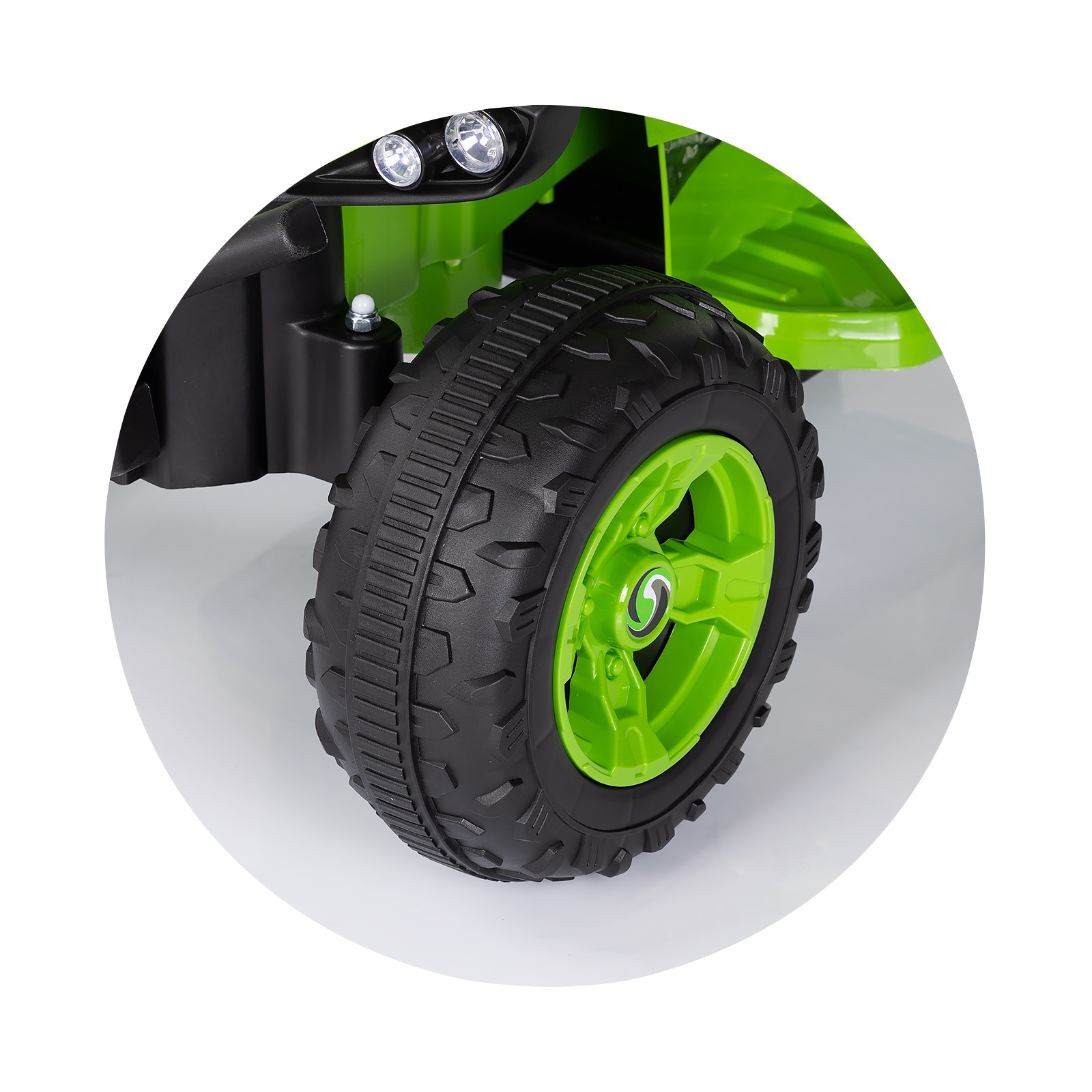 Акумулаторно бъги Chipolino Kids Rider ATV, зелено — снимка 8