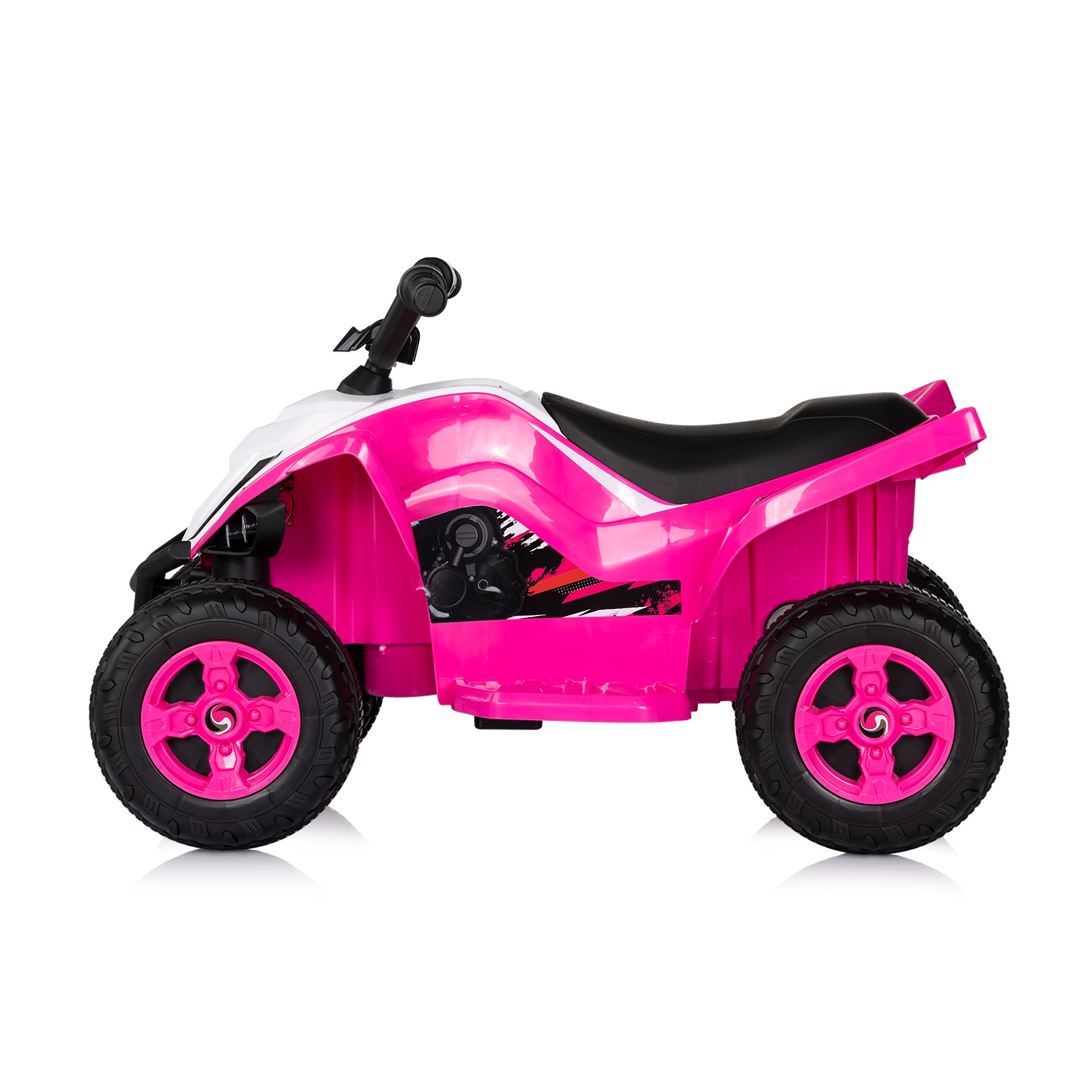 Акумулаторно бъги Chipolino Kids Rider ATV, розово — снимка 3