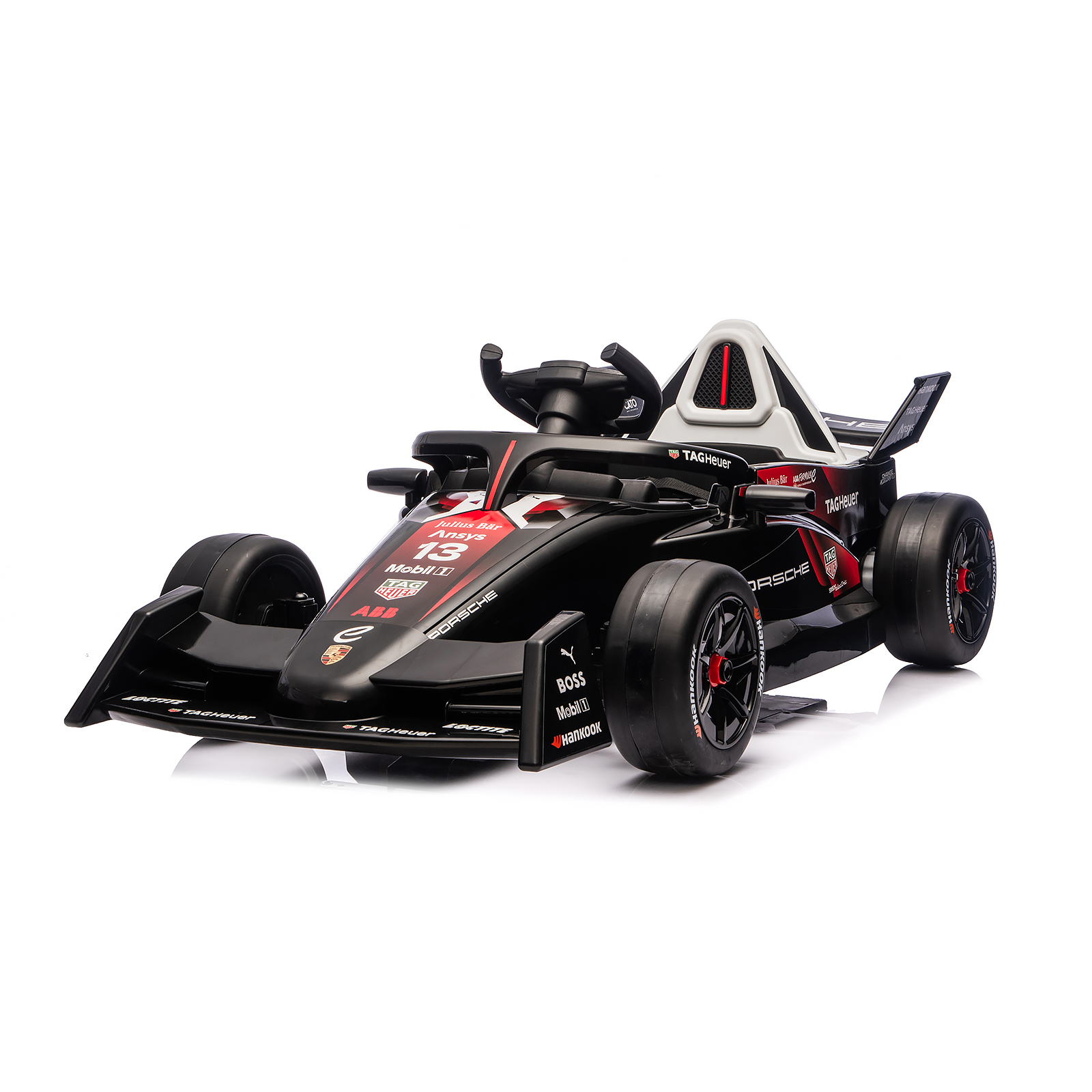 Електрическа кола Chipolino Porsche Formula E, червена