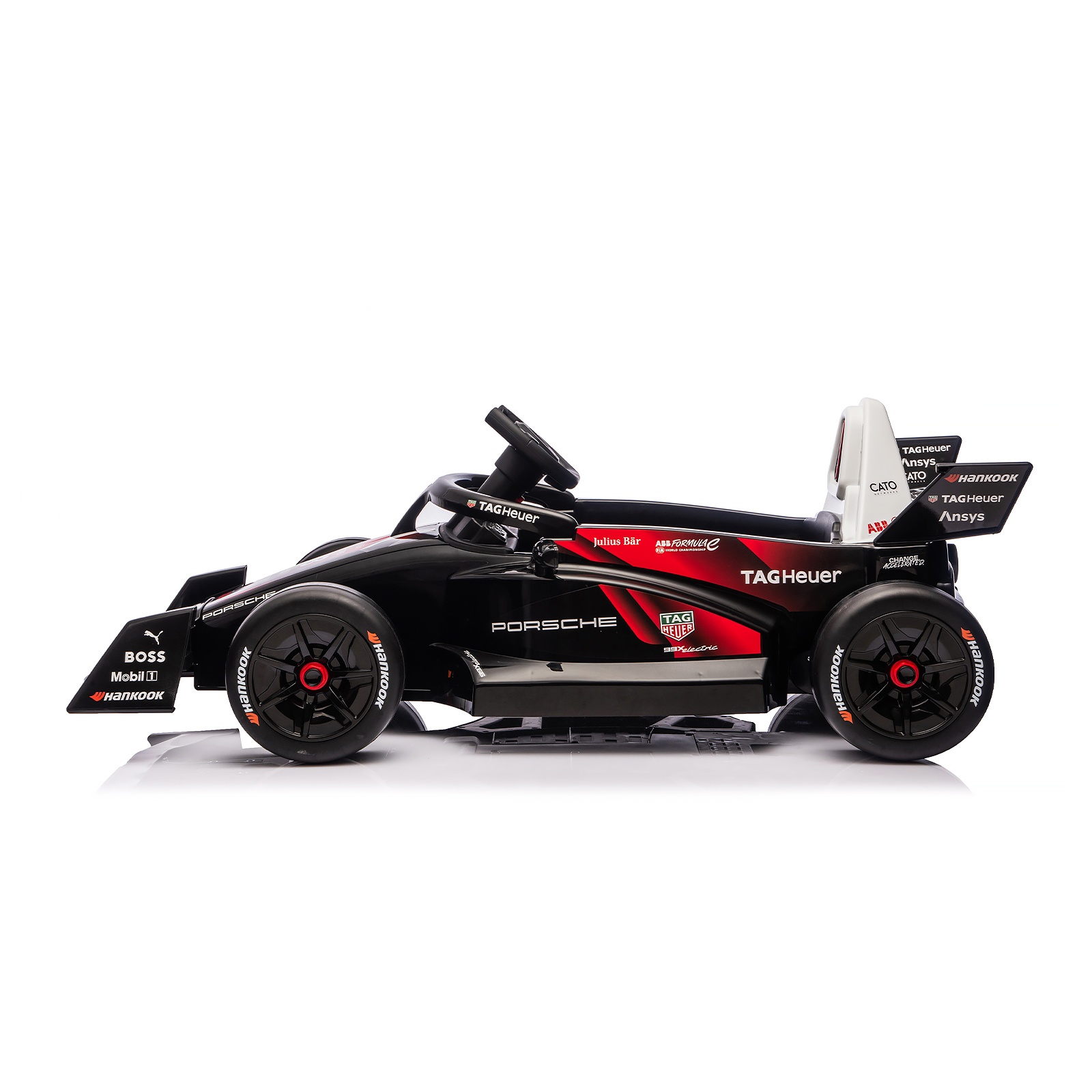 Електрическа кола Chipolino Porsche Formula E, червена — снимка 4