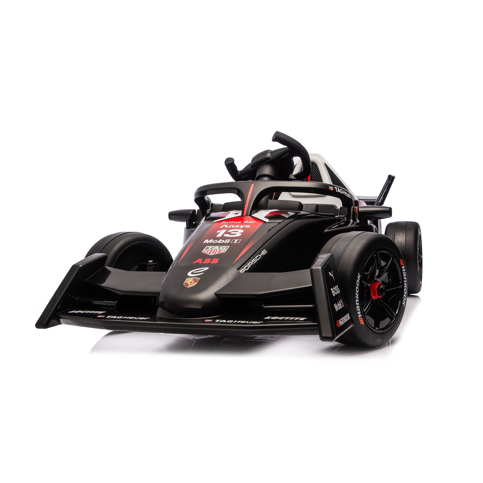Електрическа кола Chipolino Porsche Formula E, червена — снимка 9