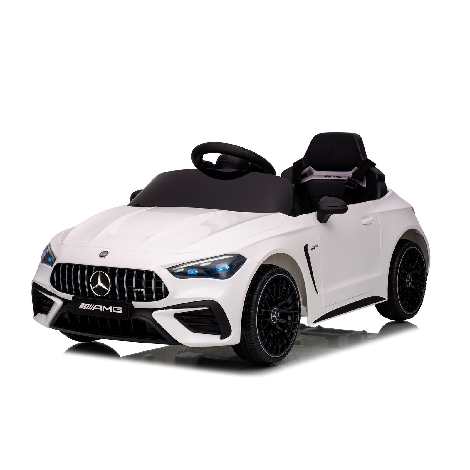 Електрическа кола Chipolino Mercedes AMG CLE 53, бяла