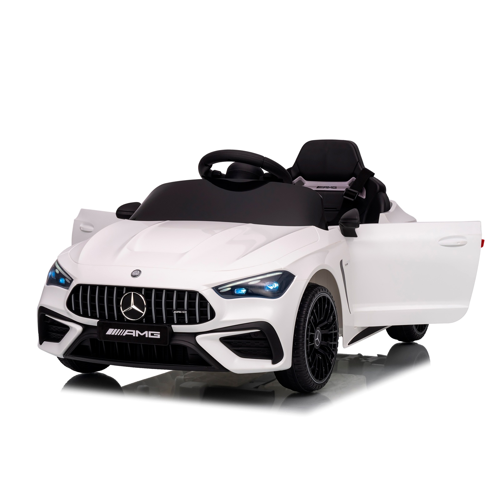 Електрическа кола Chipolino Mercedes AMG CLE 53, бяла — снимка 12