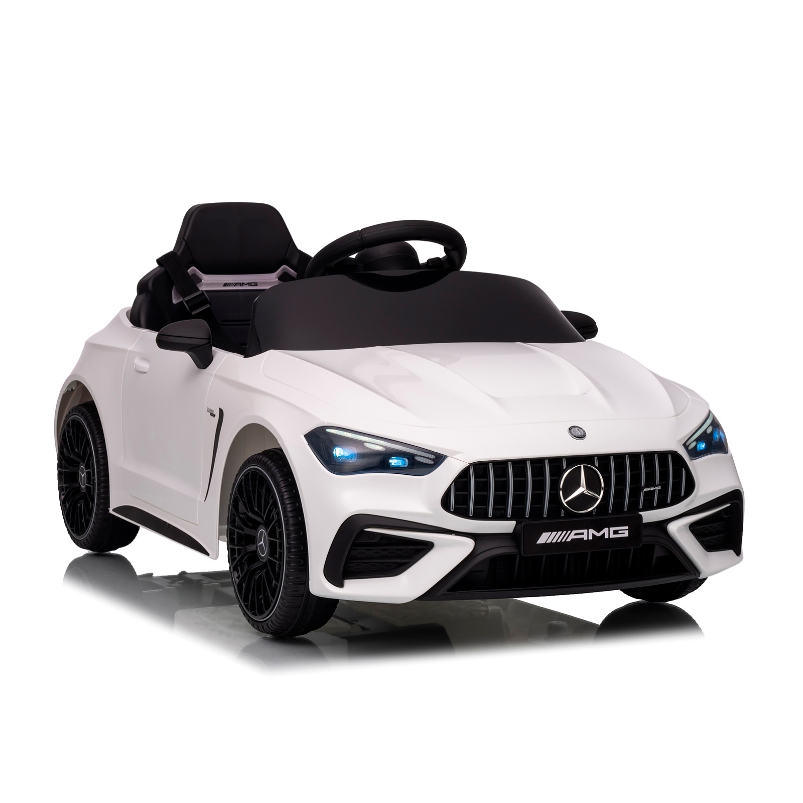 Електрическа кола Chipolino Mercedes AMG CLE 53, бяла — снимка 9