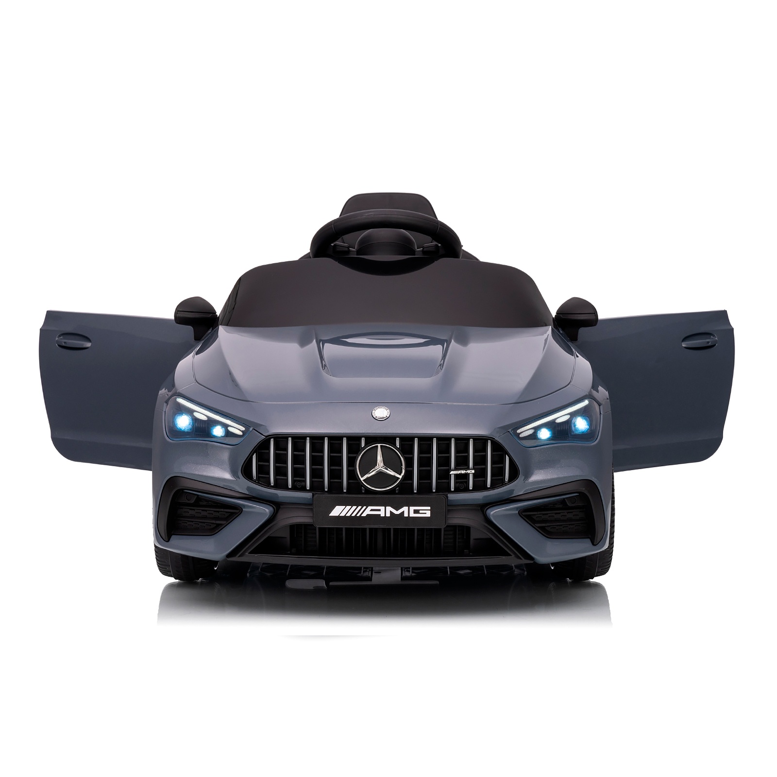 Електрическа кола Chipolino Mercedes AMG CLE 53, сива — снимка 10