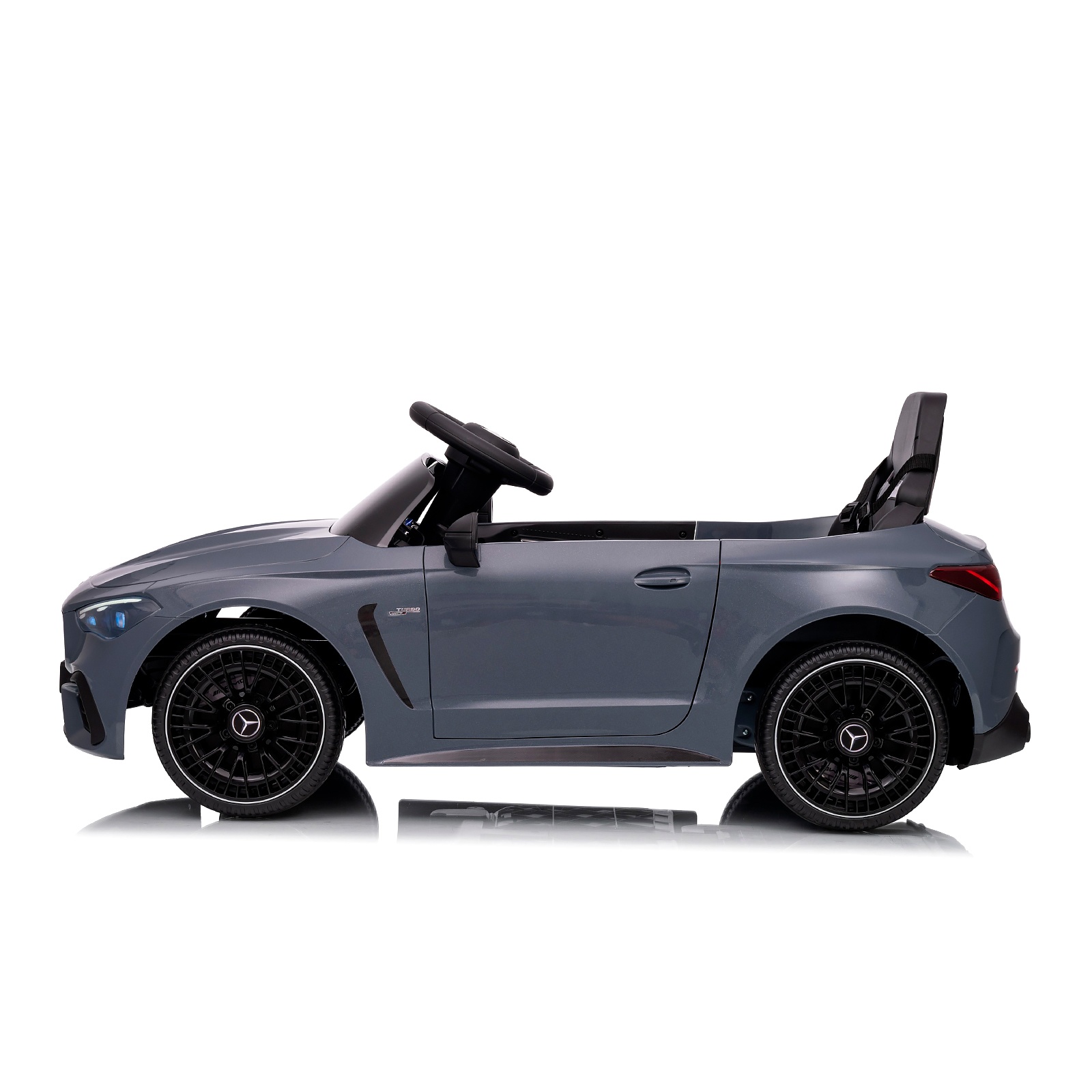 Електрическа кола Chipolino Mercedes AMG CLE 53, сива — снимка 3