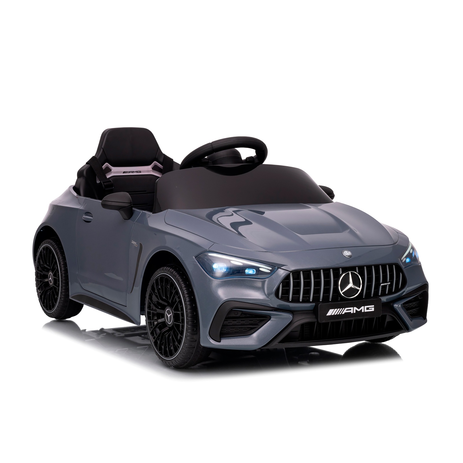 Електрическа кола Chipolino Mercedes AMG CLE 53, сива — снимка 9