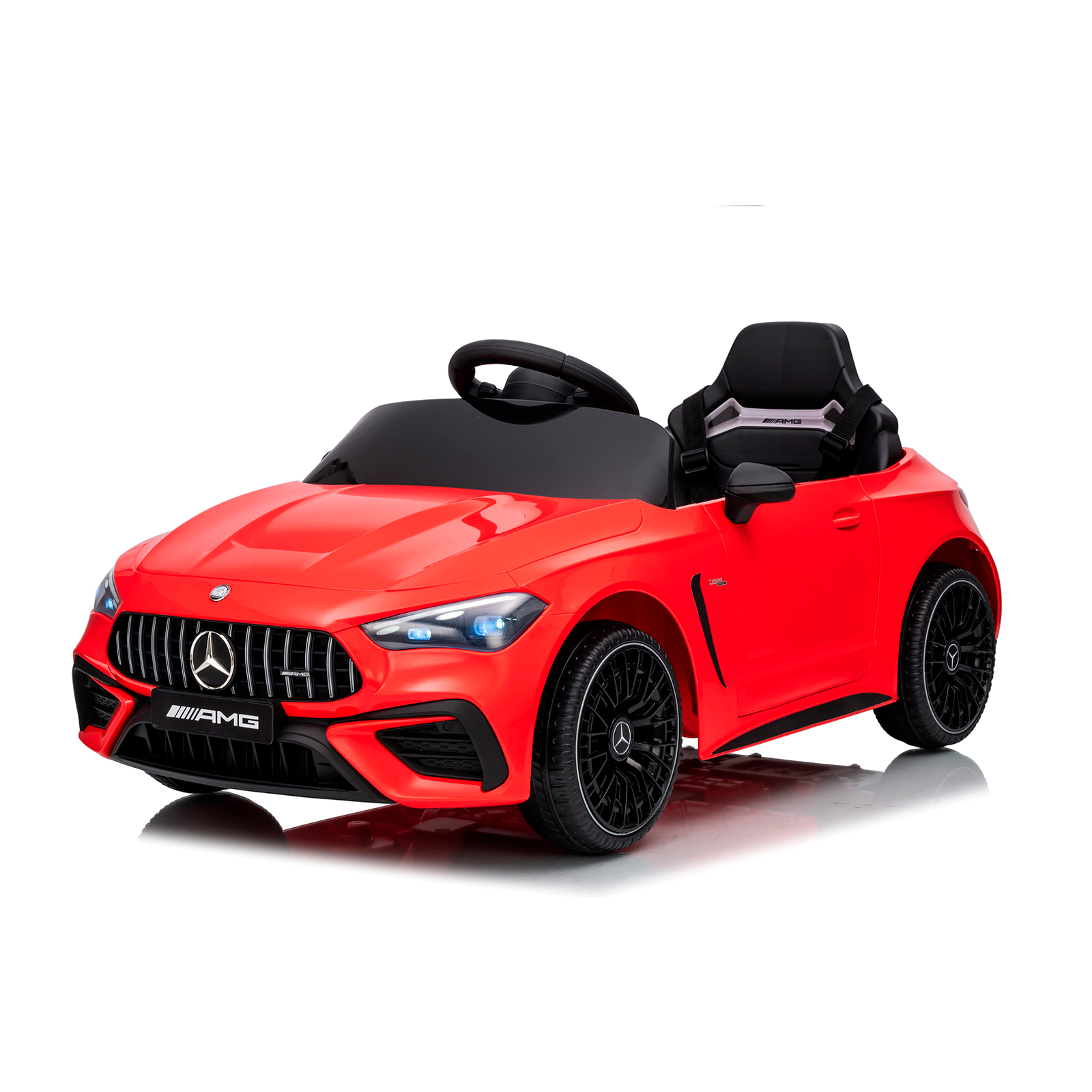 Електрическа кола Chipolino Mercedes AMG CLE 53, червена