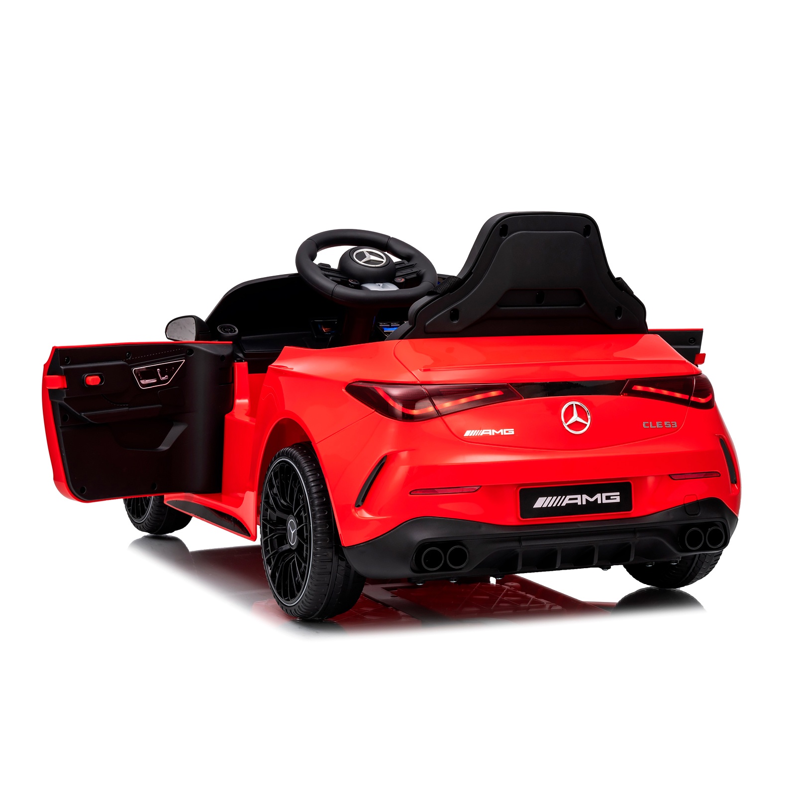 Електрическа кола Chipolino Mercedes AMG CLE 53, червена — снимка 12