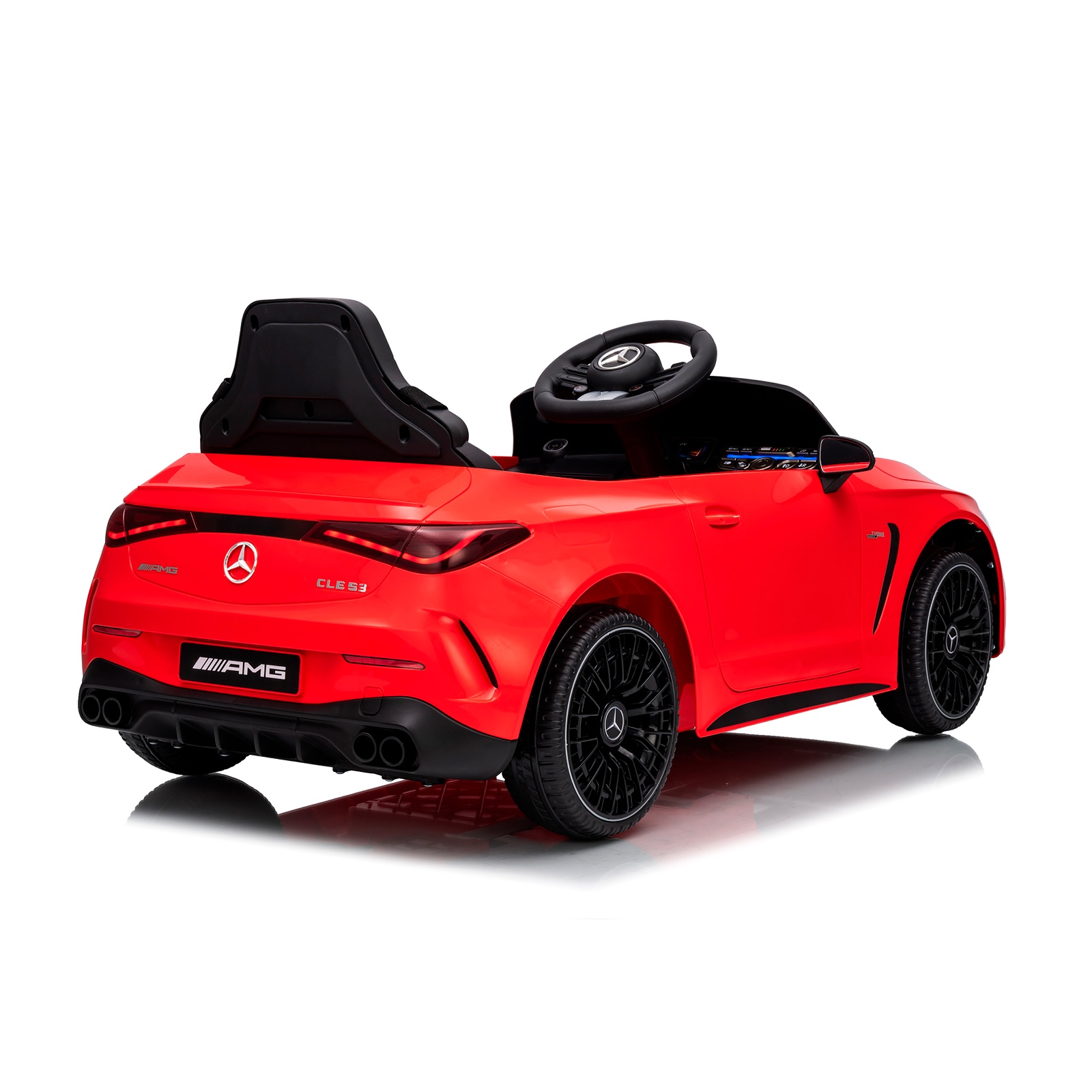 Електрическа кола Chipolino Mercedes AMG CLE 53, червена — снимка 7