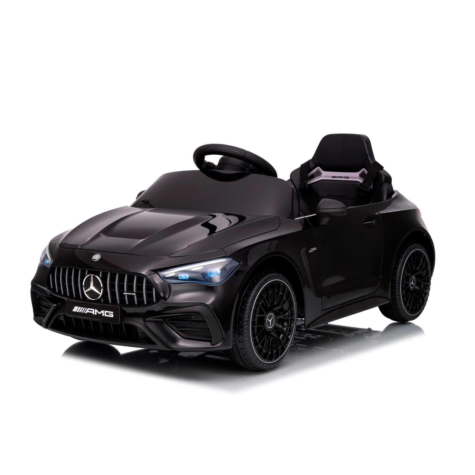 Електрическа кола Chipolino Mercedes AMG CLE 53, черна