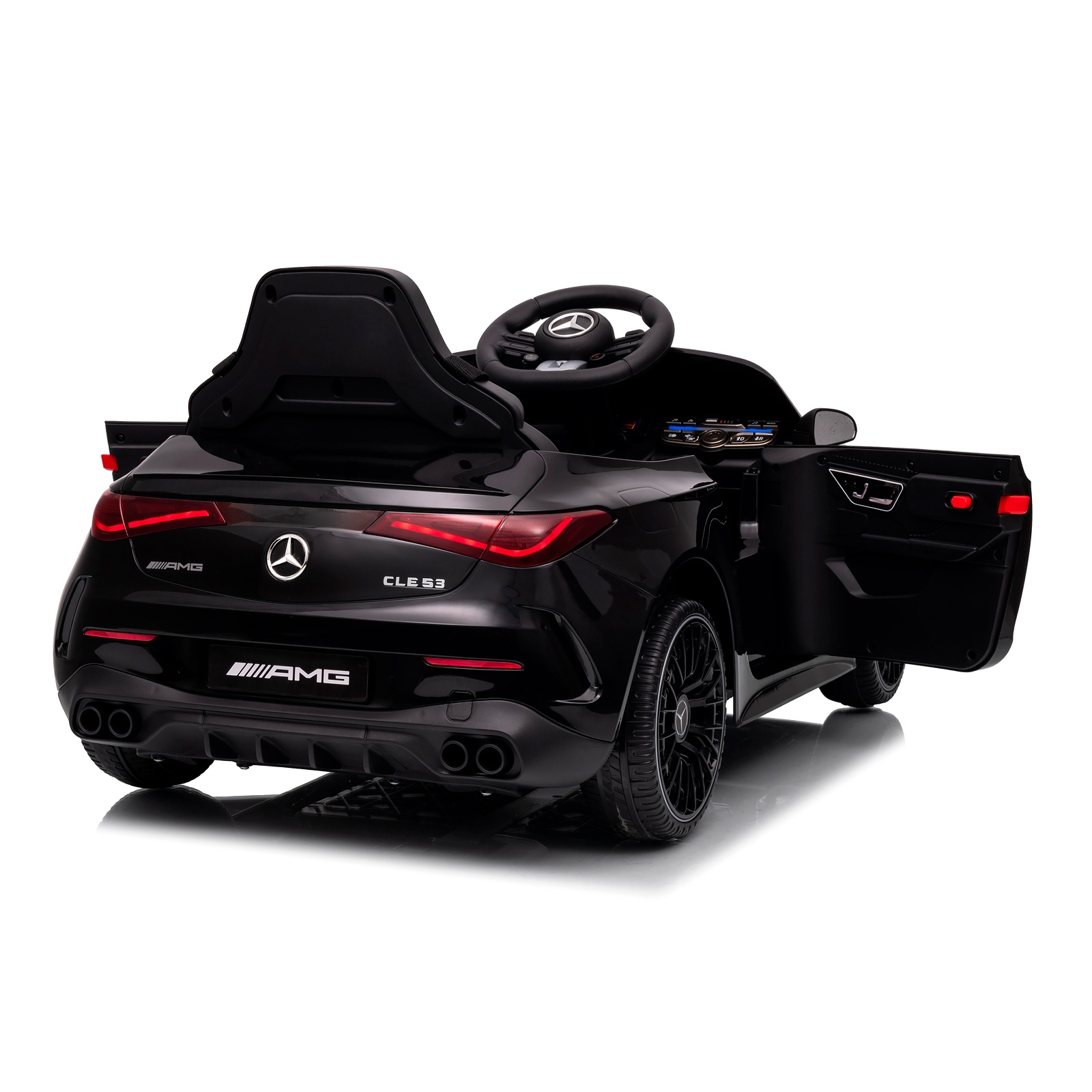 Електрическа кола Chipolino Mercedes AMG CLE 53, черна — снимка 12